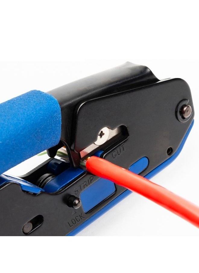 BURAQ Rj45 Crystal Head 8P6P Network Tool With Stripping Wire Extrusion Crimping Wire Cable Pliers  - Image 3