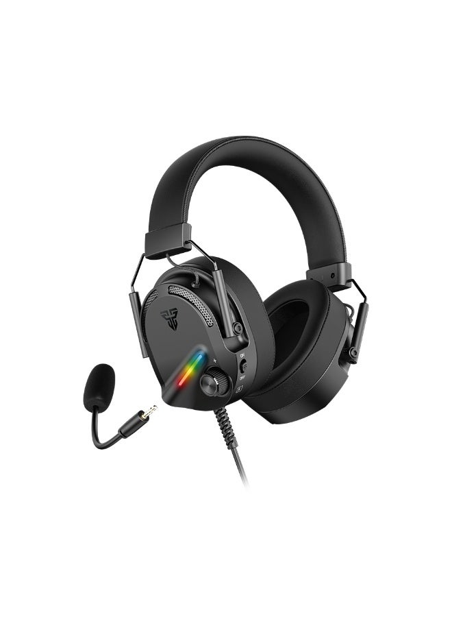 فانتيك سماعة الألعاب HG26 ALTO RGB باللون الأسود  - Image 2