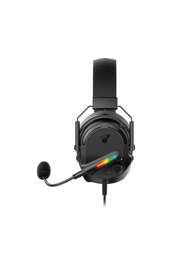 فانتيك سماعة الألعاب HG26 ALTO RGB باللون الأسود  - Image 1