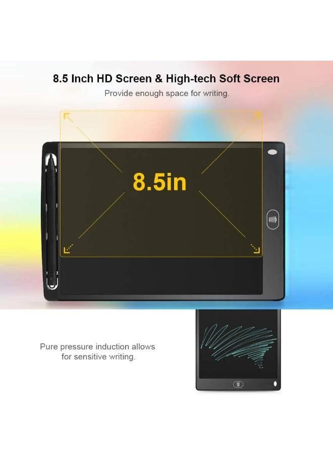 Zain 8.5 Inch LCD Drawing Tablet Portable Digital Pad Writing Notepad Electronic Graphic Board Notes Reminder with Stylus Pen (White) - Image 4