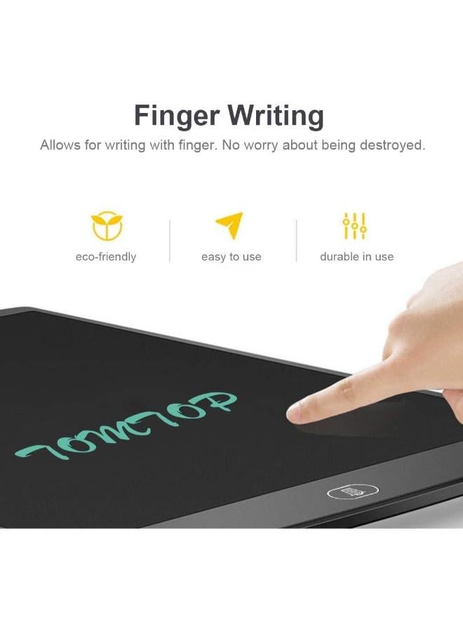Zain 8.5 Inch LCD Drawing Tablet Portable Digital Pad Writing Notepad Electronic Graphic Board Notes Reminder with Stylus Pen (White) - Image 1