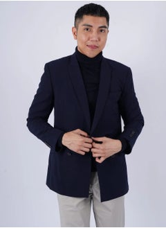 Men’s Summer Suit Blazer Wool Mix – Electric Blue