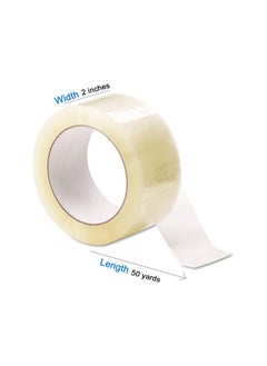 PARTNER 1-Piece Clear Packing Tape 2 Inch Width And 50 Yards Length  - Image 2