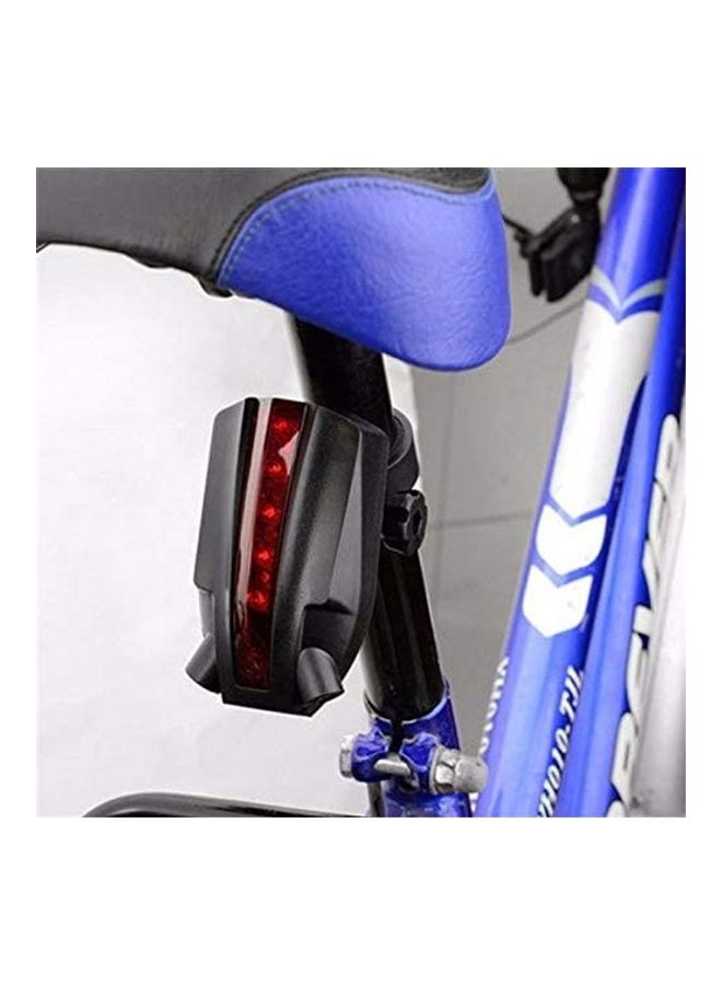 Bicycle Laser Projector Rear Tail Light