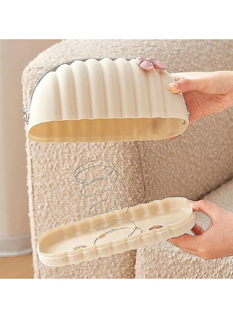Bow Tissue Box - Tissue Holder - White  - Image 4