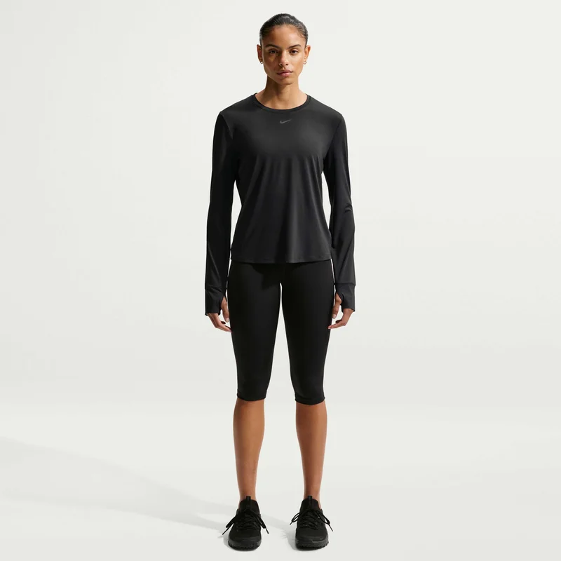 Nike Black Women's One Classic Dri-FIT Training T-Shirt for Women | Best Price UAE