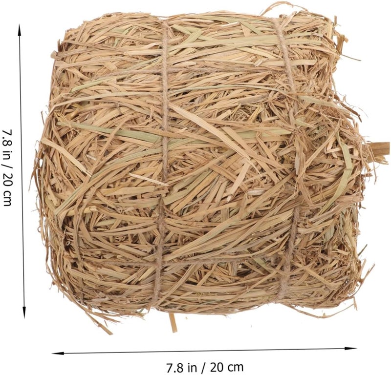 POPETPOP Straw Bales for Rustic Room Decor Artificial Decorative Accents for Weddings and Autumn Celebrations for Home and Outdoor Garden Decoration - Image 3