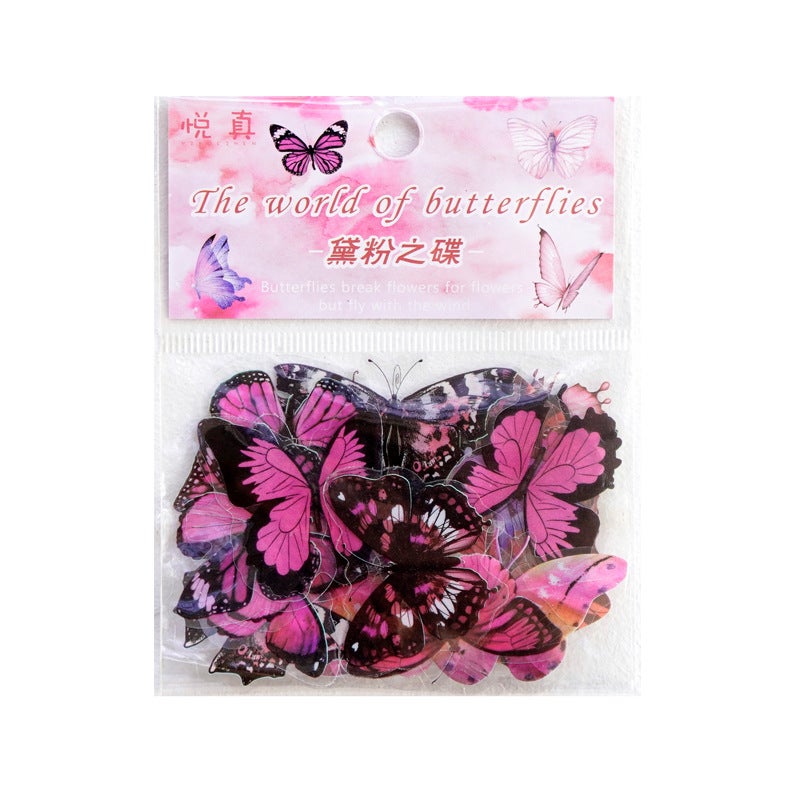 Cute Butterfly Garden Washi Stickers for Decoration Daido Butterfly  - Image 1