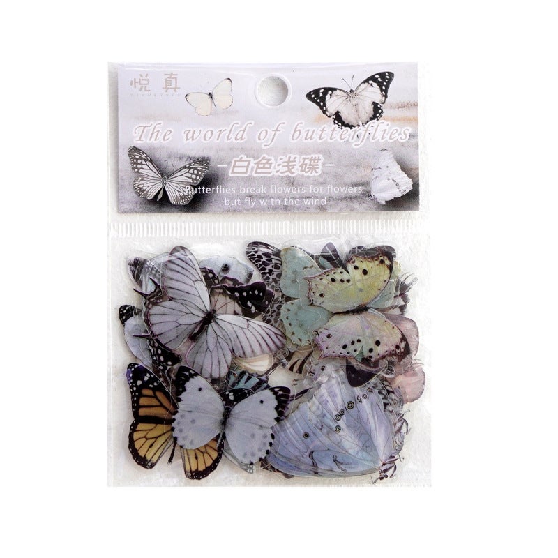 Cute Butterfly Garden Washi Stickers for Decoration Daido Butterfly  - Image 2