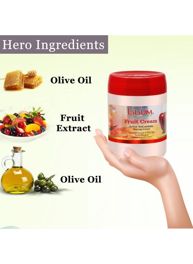 LILIUM Fruit Active And Antiwrinkle Massage Cream (900 G) - Image 3