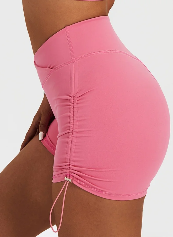 كون.يوغا Womens High Waist Contour Workout Sport Yoga Shorts Tummy Control.