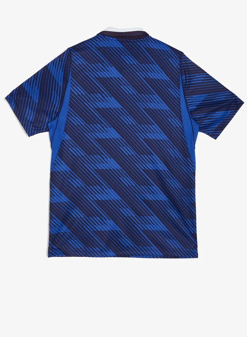 Nike GAME ROYAL/BLACKENED BLUE/WHITE/(METALLIC COPPER) (NO SPON-2 STARS) France 2026 Home Jersey  | Best Price UAE