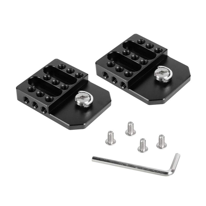 CAMVATE Versatile Top/Bottom Plate with Multiple 1/4"-20 Threads for Director's Monitor Cage Rig(2 Pieces) - 2140 - Image 5