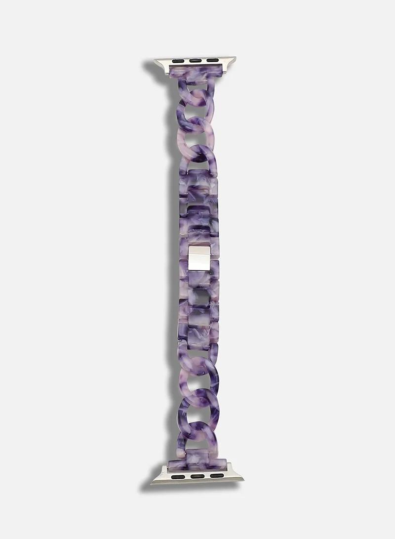 Haute Sauce  Marbled Link Watch Band for Women | Best Price UAE