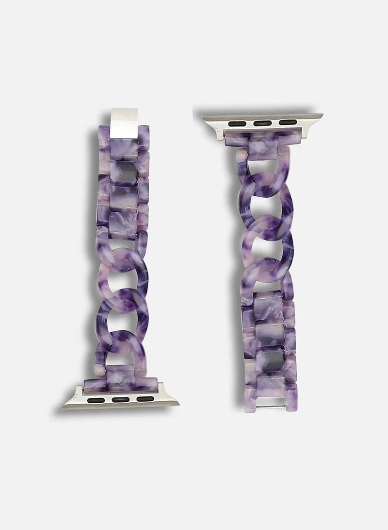 Haute Sauce  Marbled Link Watch Band for Women | Best Price UAE