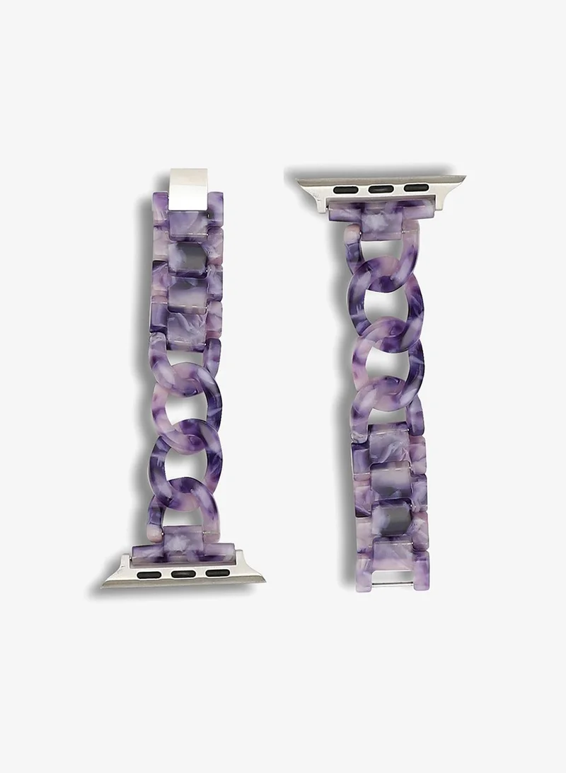 Haute Sauce  Marbled Link Watch Band for Women | Best Price UAE
