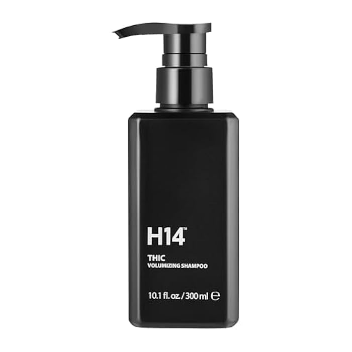 H14 THIC Volumizing Shampoo for Fine, Thick & Normal Hair 10.1oz / 300ml – Volume Shampoo for Men & Women with Rice Bran Protein, Pomegranate & Bamboo Extract Root-Lifting Formula – For All Hair Types - Image 1