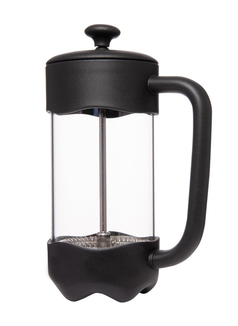 Biggcoffee French Press 350 ML Coffee Maker, 2 Cup Coffee Maker, Stainless Steel Lid Coffee Maker, Heat Resistant, Borosilicate Glass, Coffee Pot - FY92 - Image 1