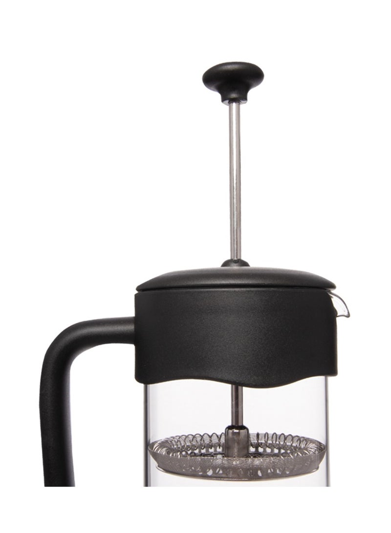 Biggcoffee French Press 350 ML Coffee Maker, 2 Cup Coffee Maker, Stainless Steel Lid Coffee Maker, Heat Resistant, Borosilicate Glass, Coffee Pot - FY92 - Image 4