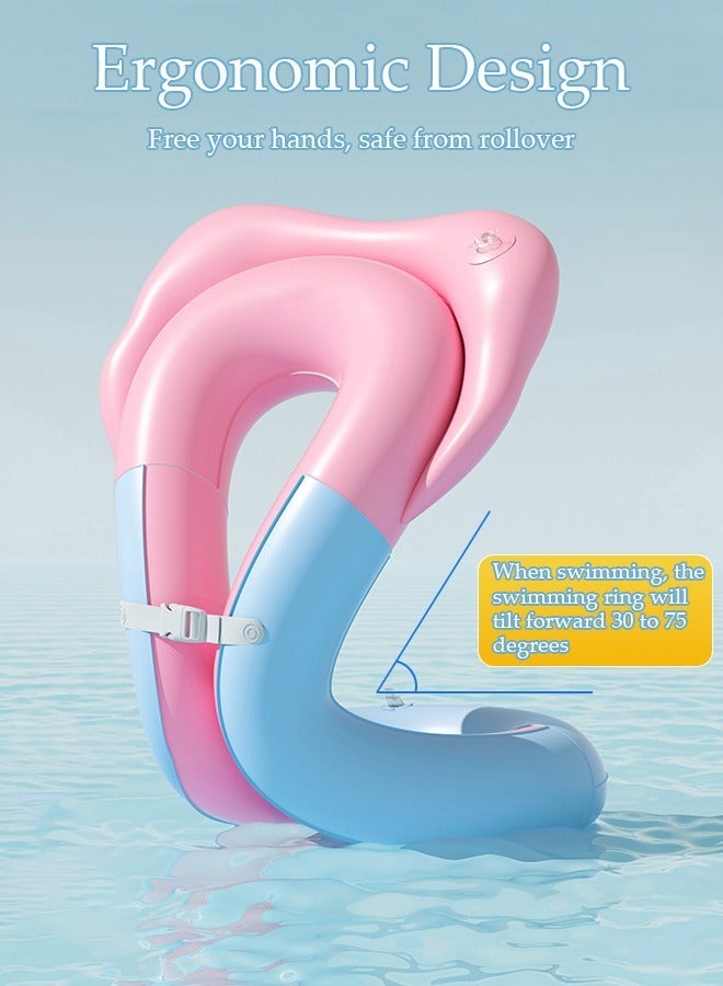 DUNISO Inflatable Swimming Ring for Kids, Inflatable Pool Float Rings, Small Inflatable Pool Swimming Rings for Kids Swimming Water Party - Image 2