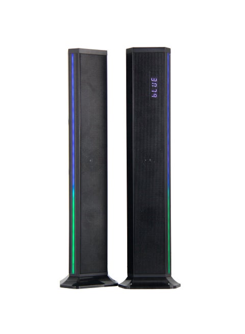 مكبر صوت ساوند بار 2.1 مزود بتقنية توصيل يو اس بى ريموت كنترول