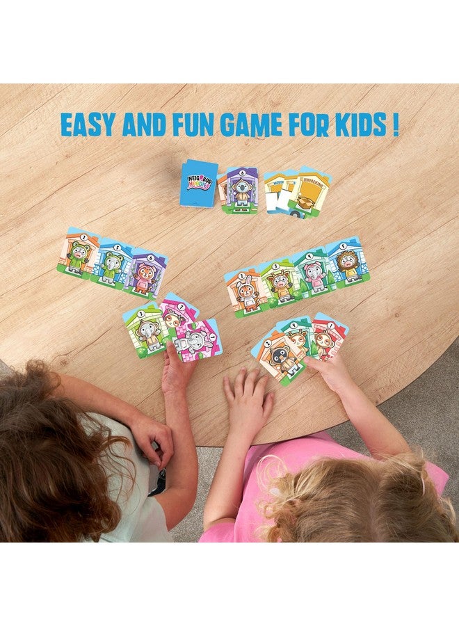 PlayMonster NeighborHoodies Kids Card Game - Easy and Fun Preschool Play Activity Critical Thinking and Counting Learning Game with Cute Animals for Kids Ages 5-7 - Image 4