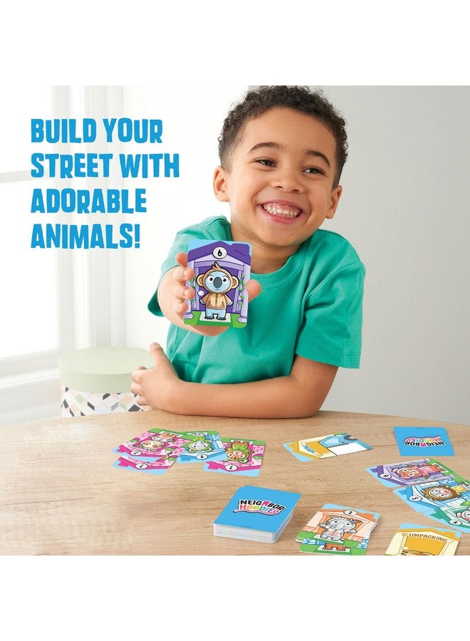 PlayMonster NeighborHoodies Kids Card Game - Easy and Fun Preschool Play Activity Critical Thinking and Counting Learning Game with Cute Animals for Kids Ages 5-7 - Image 2