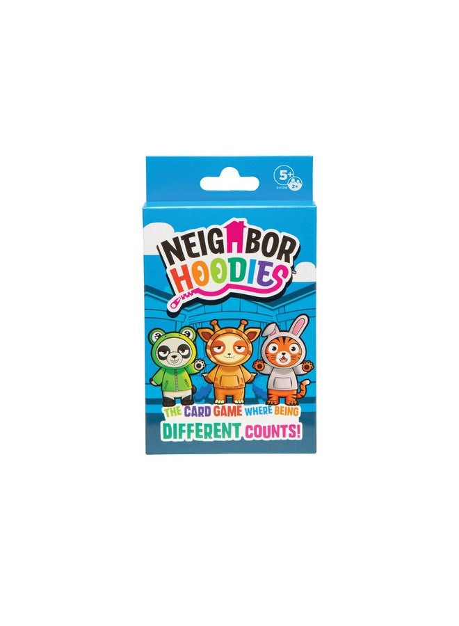 PlayMonster NeighborHoodies Kids Card Game - Easy and Fun Preschool Play Activity Critical Thinking and Counting Learning Game with Cute Animals for Kids Ages 5-7 - Image 1