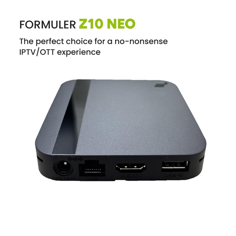 Formuler Z10 NEO Android 10 Single Band Wi-Fi 2GB Ram 4GB ROM 4K HDR10+ | Bonus Backlit Air Mouse & Keyboard | Bonus HDMI Cable - Image 3