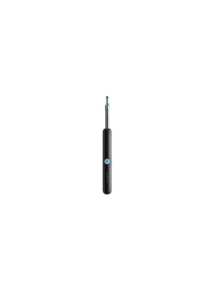 Ear Cleaning Tool With Endoscope Camera Earwax Removal Helper Connect To The Camera Via Wi-Fi On Your Mobile Device Earwax Purifier And Remover Black Color