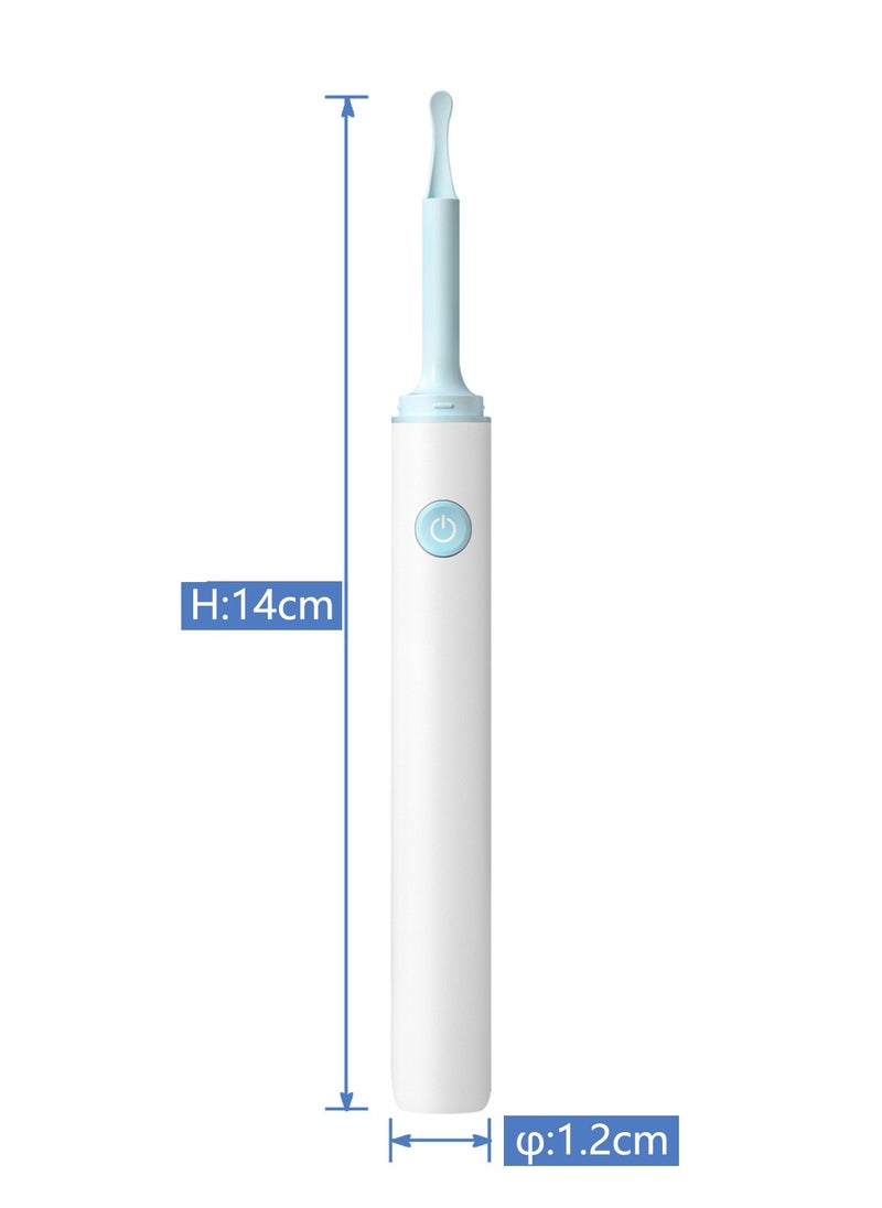 Ear Cleaning Tool With Endoscope Camera Earwax Removal Helper Connect To The Camera Via Wi-Fi On Your Mobile Device Earwax Purifier And Remover Black Color