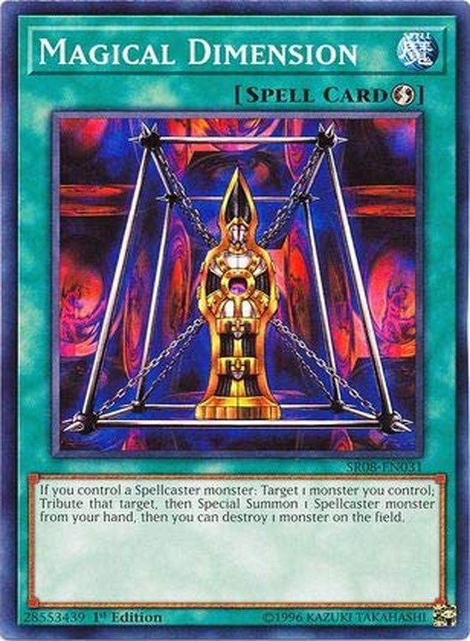 Yu-Gi-Oh! - Magical Dimension - SR08-EN031 - Common - 1st Edition - Structure Deck: Order of The Spellcasters