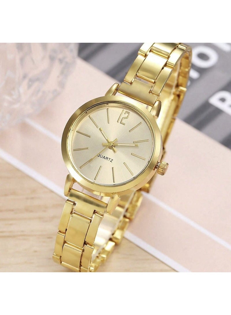 ڤيا ساعة نسائية أنيقة مع أسوارة بتصميم عصري وفاخر - Image 4