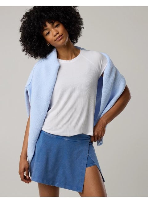 OFFLINE By Aerie Thumbs Up Ribbed T-Shirt