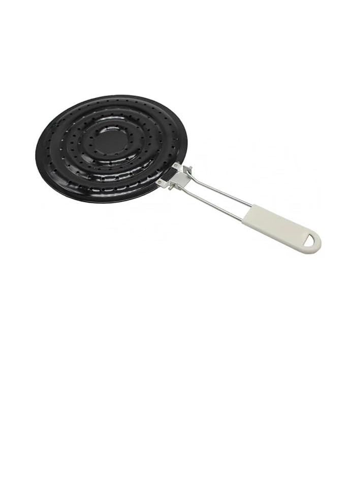 SHREESAMP SHREESAMP Hot Roaster Rice Stitching Black Cooking Tool with Simmer Roti Papad Jali Roaster Gas Grill Plate for Double Heat Diffuser Barbeque Item Gas Stove Jali Kitchen Tool Plate 36x205x15CM  - Image 3