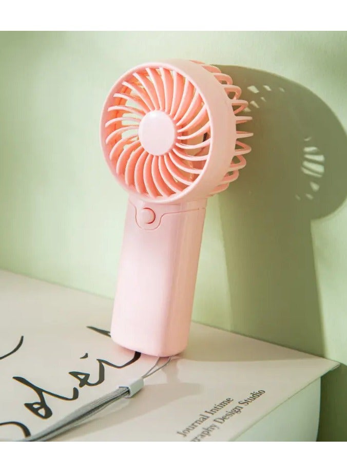 Ucanbe مروحة محمولة صغيرة تعمل بالبطارية، مروحة يدوية خفيفة الوزن - مثالية للمكتب، الهواء الطلق، السفر والتخييم - ابقَ بارداً في أي وقت، وفي أي مكان! (تتطلب بطاريات AAA، غير مدرجة) - Image 5
