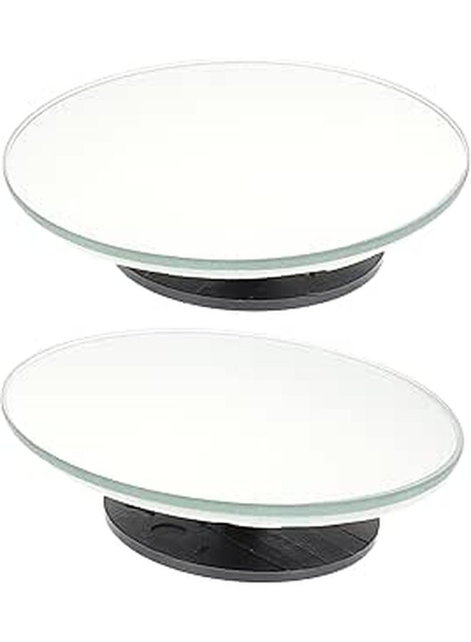 Wide Angle Convex Auxiliary Mirror for Cars Enhanced Safety Blind Spots Adhesive - Image 1