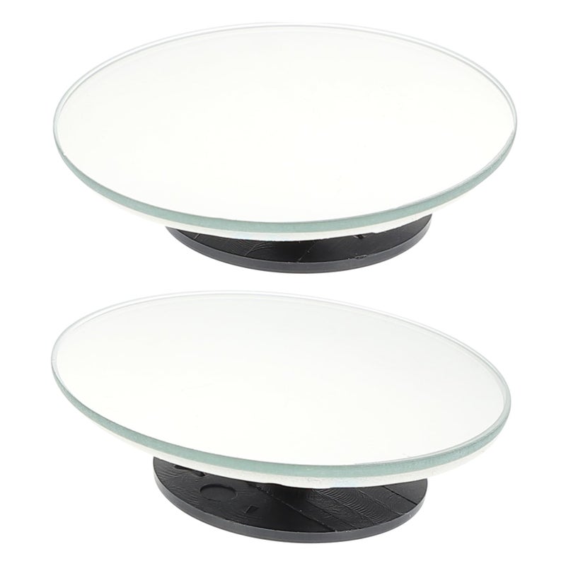 Wide Angle Convex Auxiliary Mirror for Cars Enhanced Safety Blind Spots Adhesive - Image 2