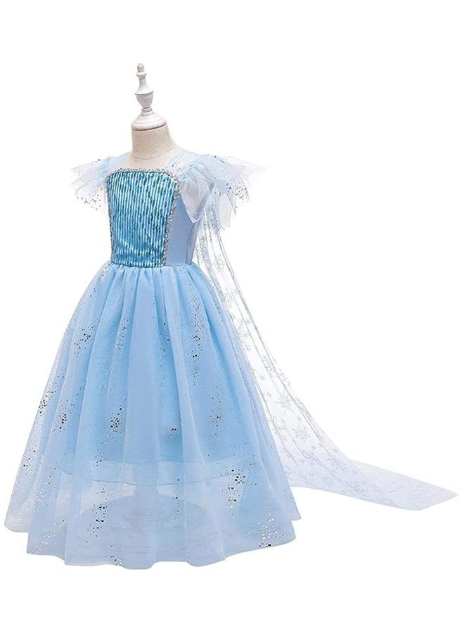 نيبمينينت Princess Party Dress With Tiara 120cm - Image 3