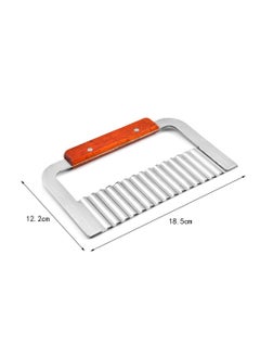 Deo King Vegetables and Fruits Hand-pressing Crinkle Cutter  - Image 2