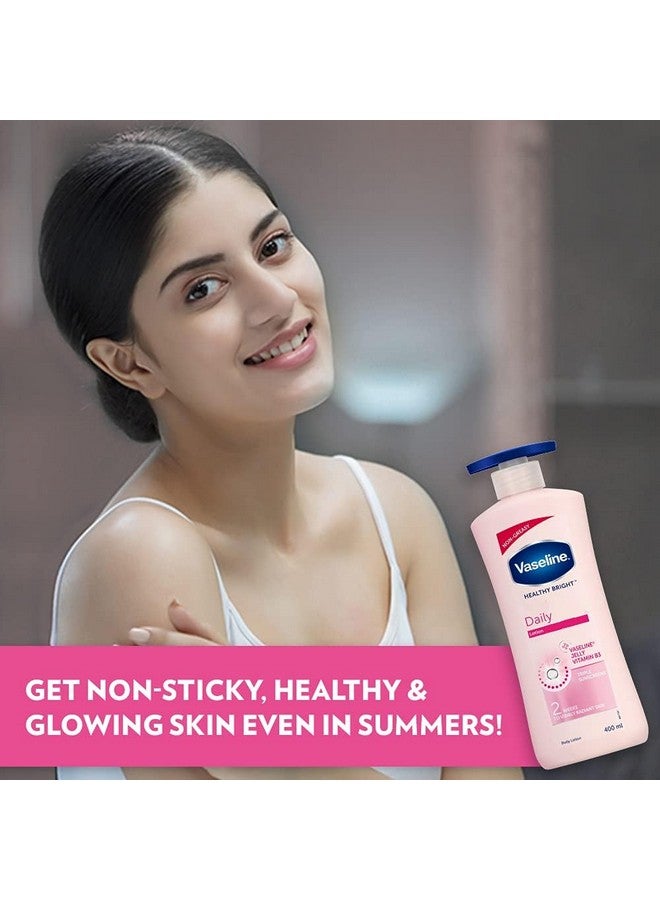 Vaseline Healthy Daily Lotion | With Vitamin b3 Triple Sunscreens | Body Lotion | 400ml (13.52 Fl Oz) - Image 4