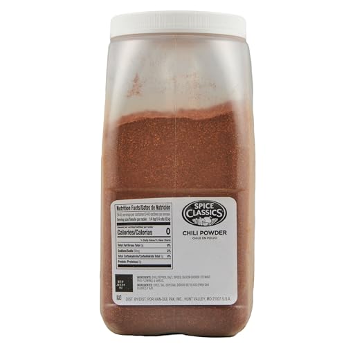 Spice Classics Chili Powder 6 lb  One 6 Pound Container of Bulk Chili Powder Perfect for Chili Enchiladas Stuffed Peppers and Taco Recipes - Image 5