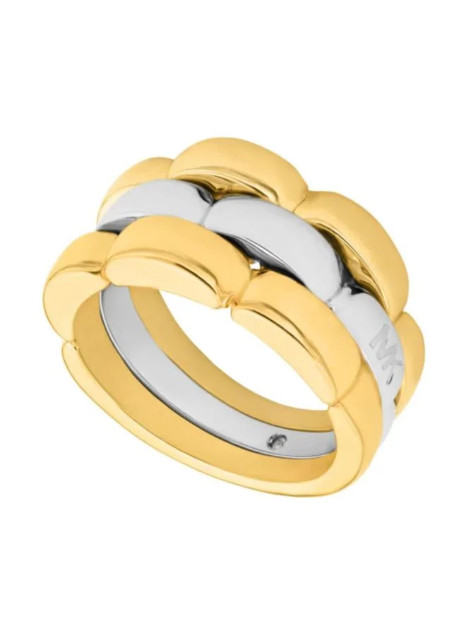 مايكل كورس مجوهرات معدنية أساسية مع زركونيا مكعب