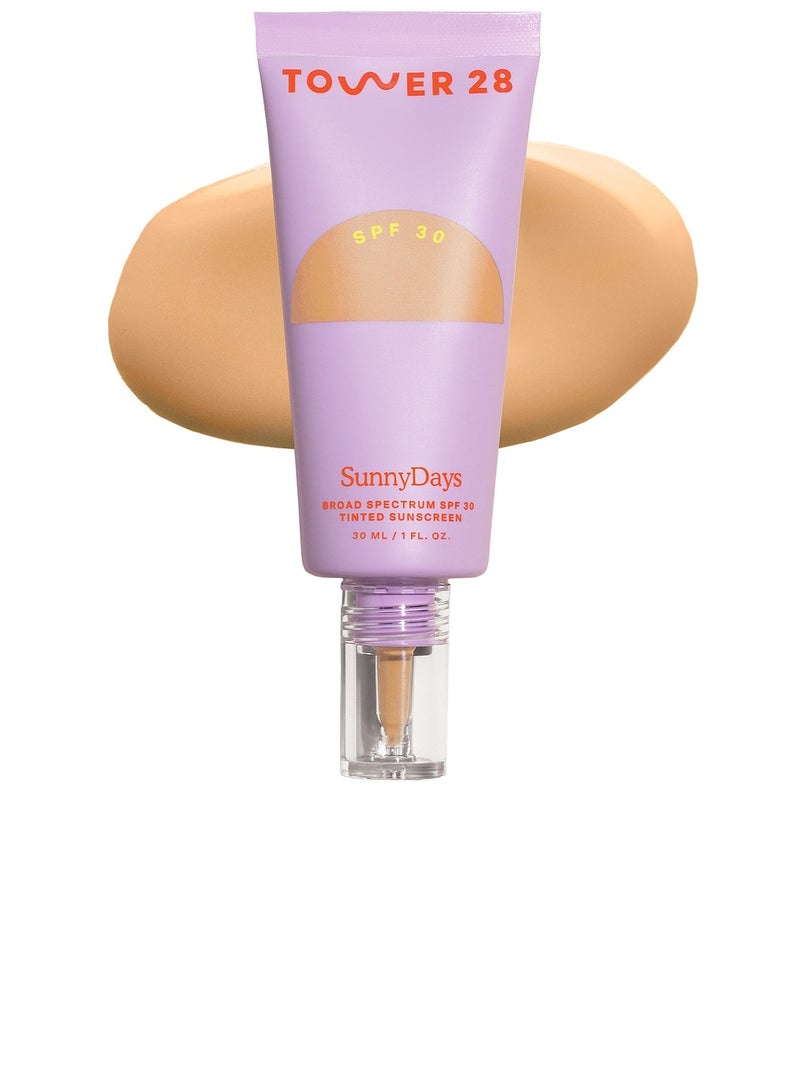 TOWER 28 SunnyDays Essential Cream with Sunscreen 30ml _20 Mulholland - Image 1