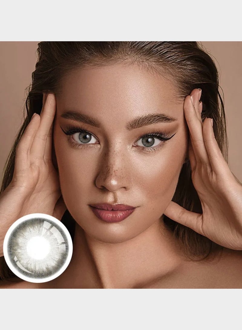 يونيبلينغ عدسات لاصقة ملونة كوكي الرمادي (سنوية) - Image 2