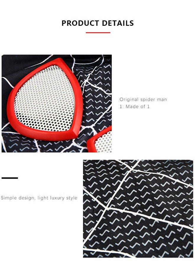 أقنعة أزياء تنكرية، قناع أسود، أقنعة تنكرية للأطفال بعمر 6 سنوات فما فوق - Image 5