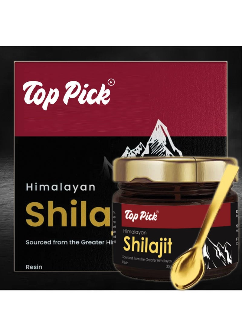 Top Pick Pure Shilajit from the Great Himalayas - Strength - Endurance and Wellness