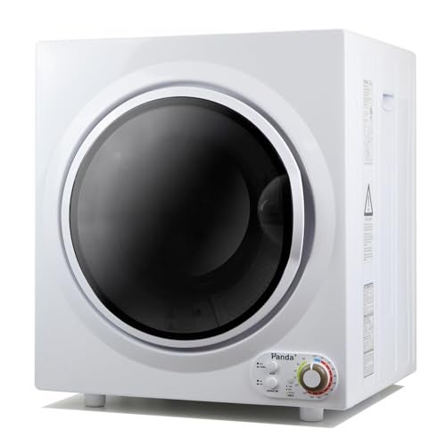 Panda Compact Dryer 13.2 lbs Load Volume 110V 1500W Portable Clothes Dryer 3.5 cu.ft. Stainless Steel Tub, 4 Drying Modes - Image 1