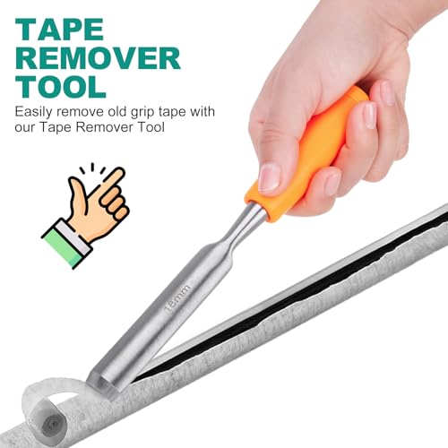Acebirdie Golf Grip Kit for Regripping Golf Clubs - Golf Grip Removal Tool Set 360° Swivel Portable Table Vise for Golf Grip Removal Tool with Solvent, Golf Club Regripping Kit - Image 3
