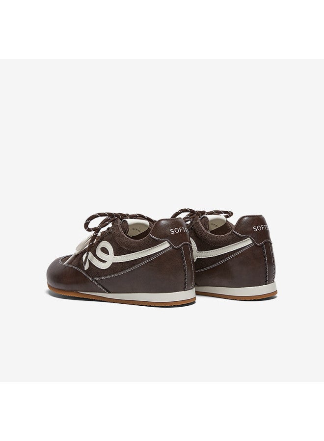 Basto 26 Spring Mall Retro Women's Sports Casual Shoes D3858am6 Coffee/beige Size 38 - Image 2